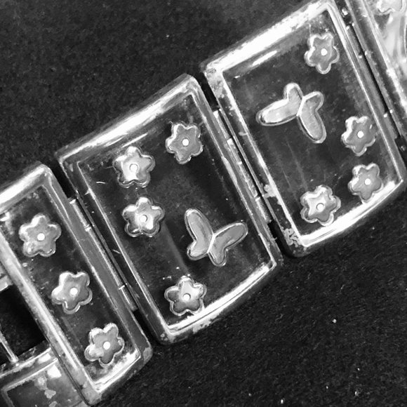 Brighton Gainesville Butterflies Bracelet Lucite Watch main image 11